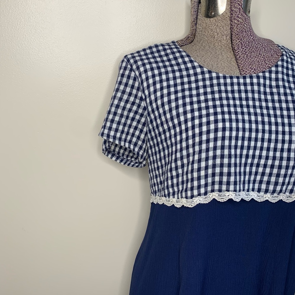Olivia Rose 90s Gingham Dress